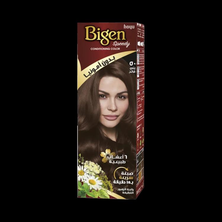 Bigen Speedy Conditioning Color - 50 Light Brown (80 g)