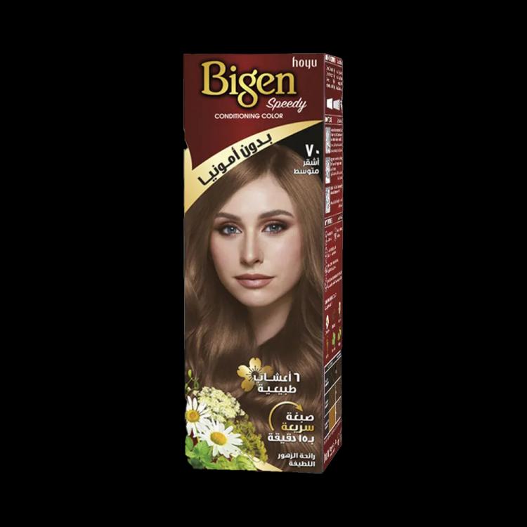 Bigen Speedy Conditioning Color - 70 Medium Blonde (80 g)