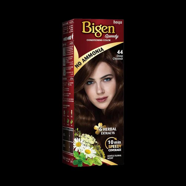 Bigen Speedy Conditioning Color - 44 Deep Chestnut (80 g)