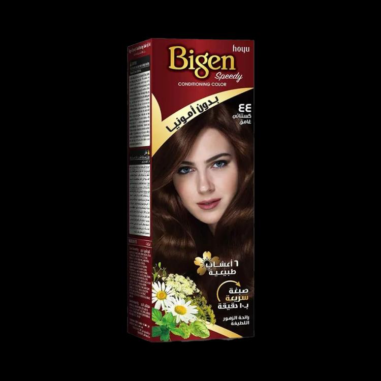 Bigen Speedy Conditioning Color - 44 Deep Chestnut (80 g)