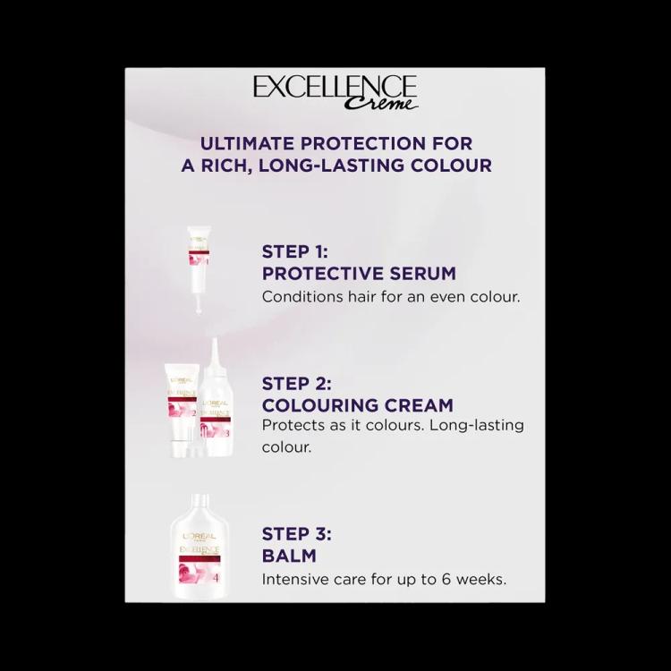 L’Oréal Paris Excellence Creme Permanent Hair Color - 7.7 Honey Brown (100 g)
