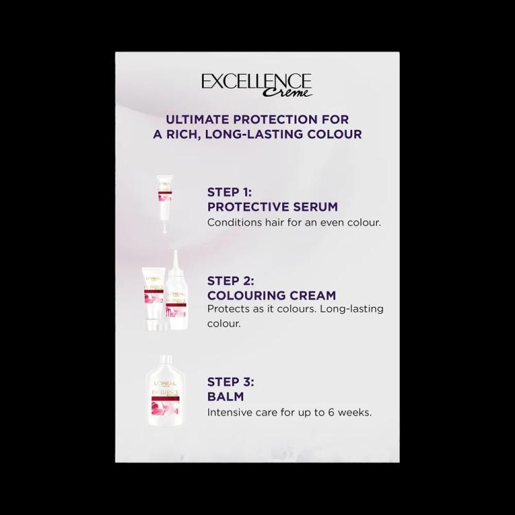 L’Oréal Paris Excellence Creme Permanent Hair Color - 8 Light Blonde (100 g)