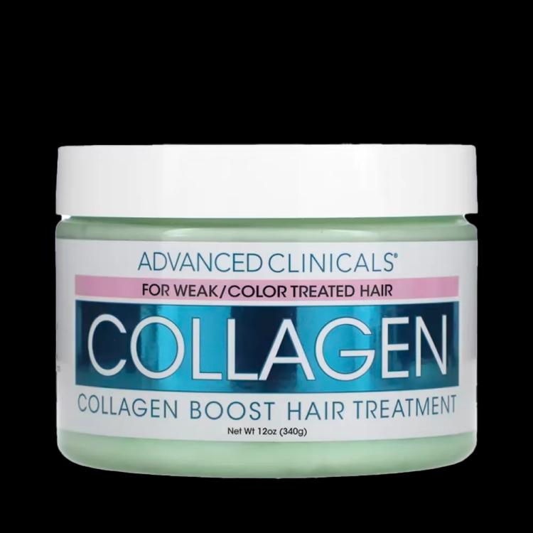 Advanced Clinicals Collagen Boost Hair Treatment - 340 g