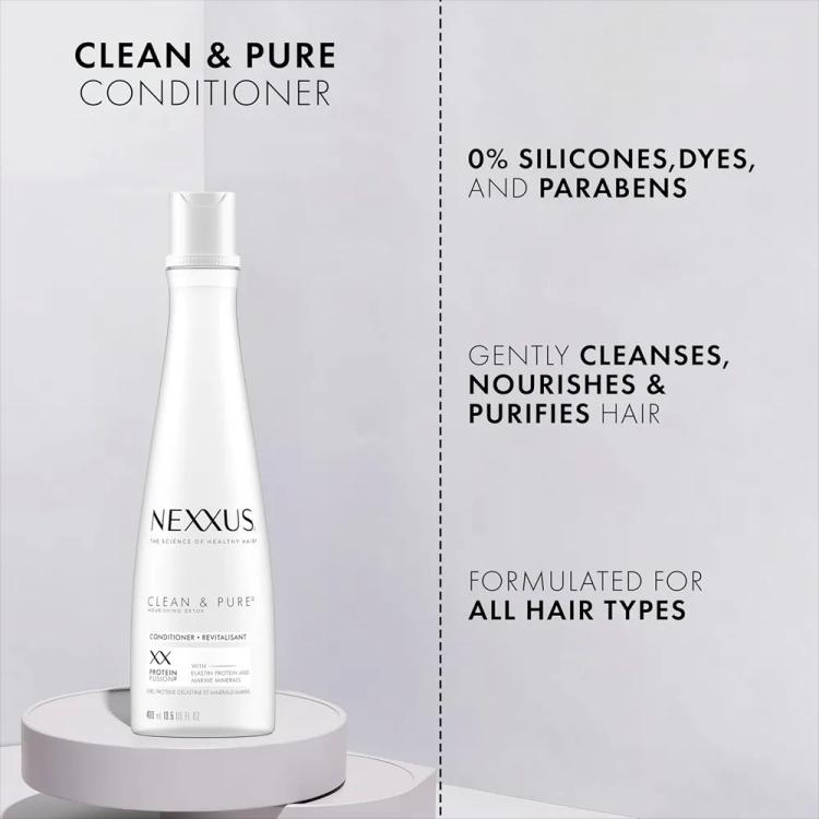 Nexxus Clean & Pure Nourishing Detox Conditioner - 400 ml
