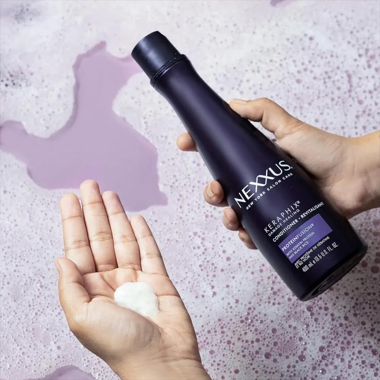 Nexxus Keraphix Keratin Protein Conditioner For Damaged Hair - 400 ml