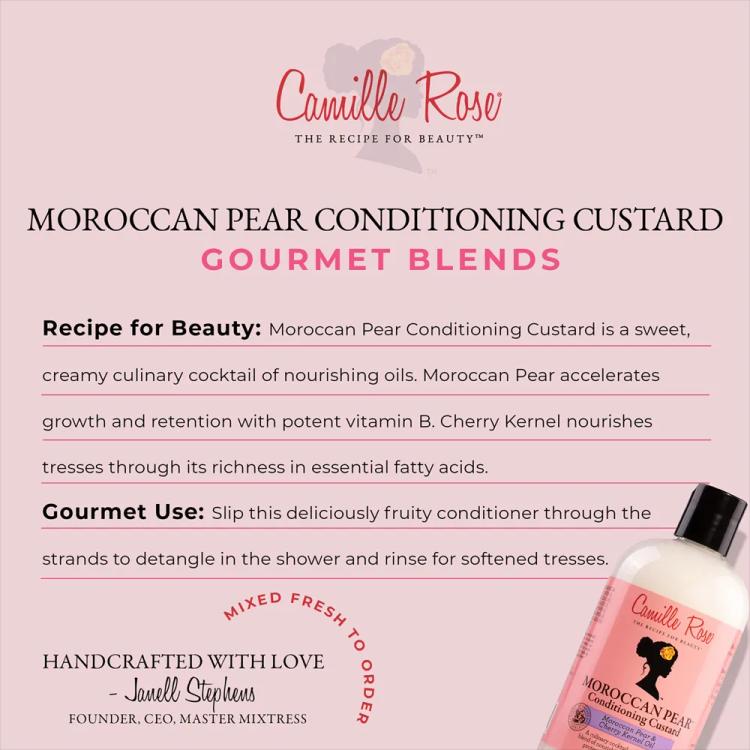 Camille Rose Moroccan Pear Conditioning Custard - 355 ml