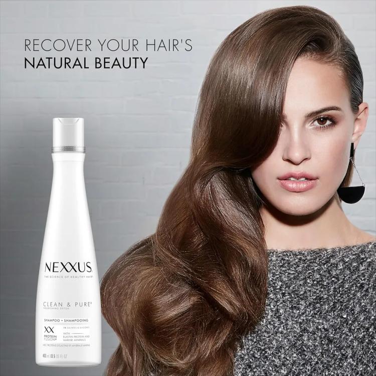 Nexxus Clean & Pure Nourishing Hair Detox Shampoo - 400 ml