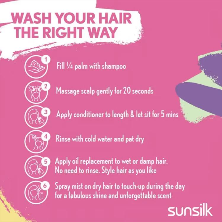 Sunsilk Stunning Black Shine Shampoo - 400 ml