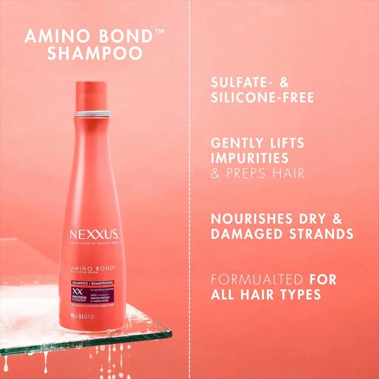 Nexxus Amino Bond Sulfate-Free Shampoo - 400 ml