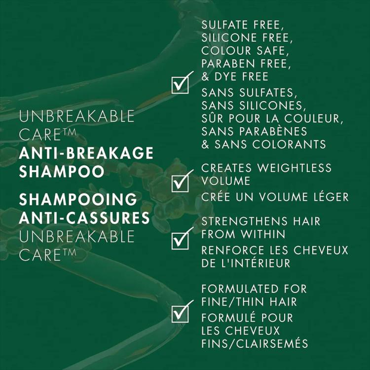Nexxus Unbreakable Care Anti-Breakage Shampoo  - 400 ml