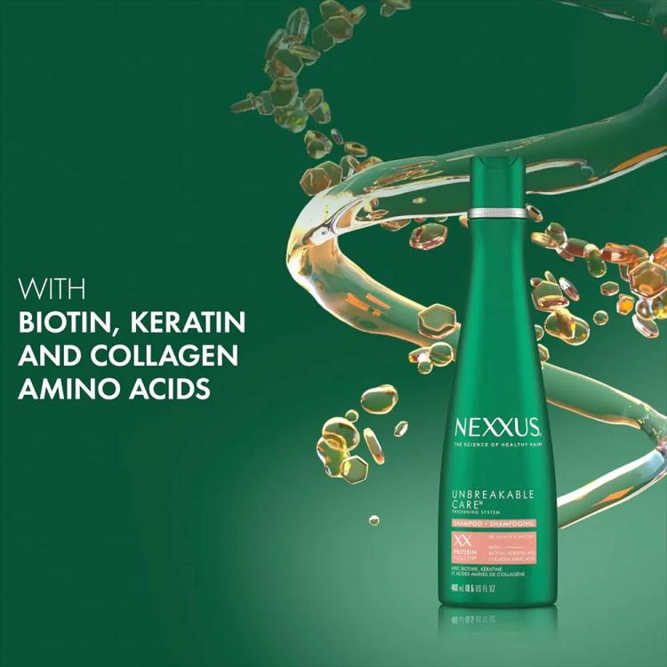 Nexxus Unbreakable Care Anti-Breakage Shampoo  - 400 ml