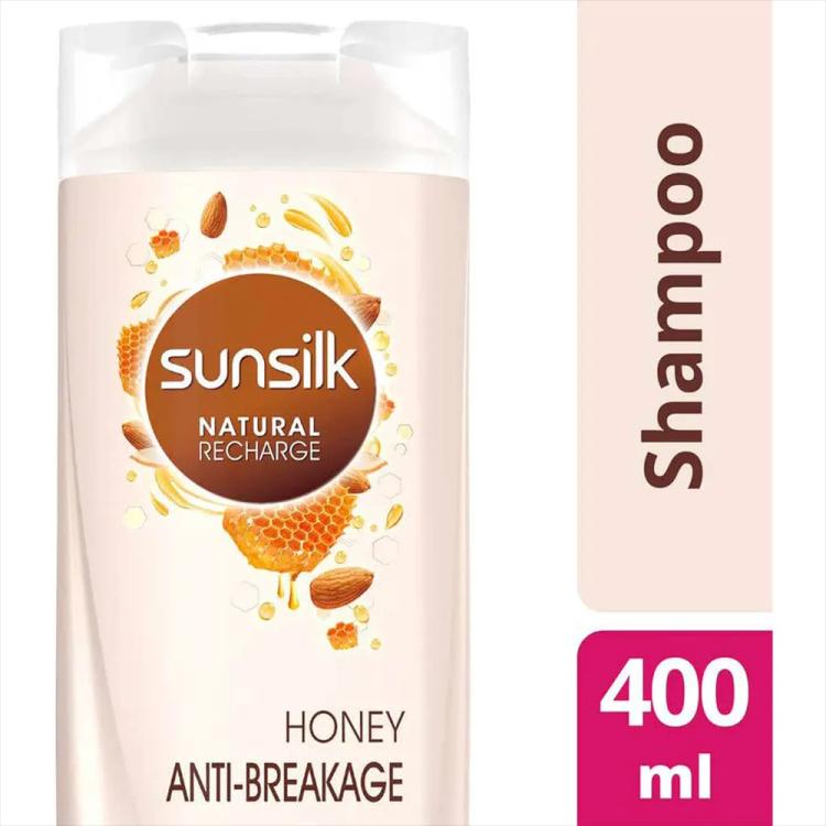 Sunsilk Natural Recharge Honey Anti-Breakage Shampoo - 400 ml
