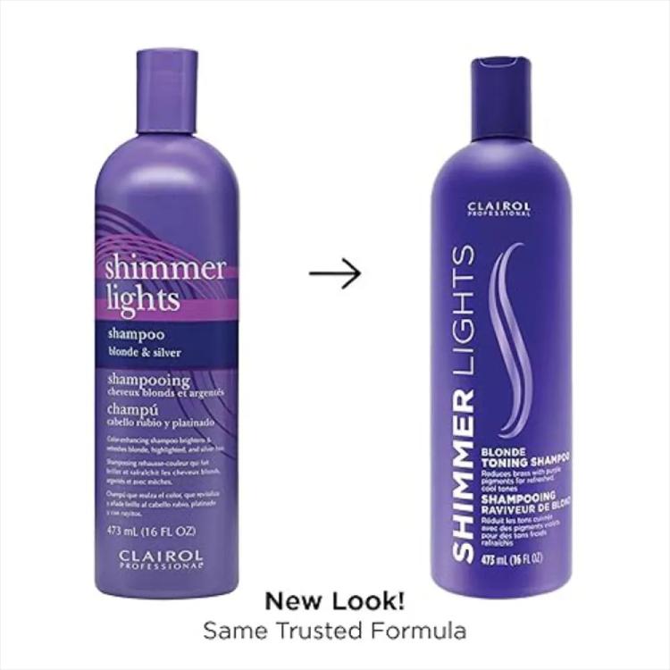 Clairol Professional Shimmer Lights Shampoo - 473 ml