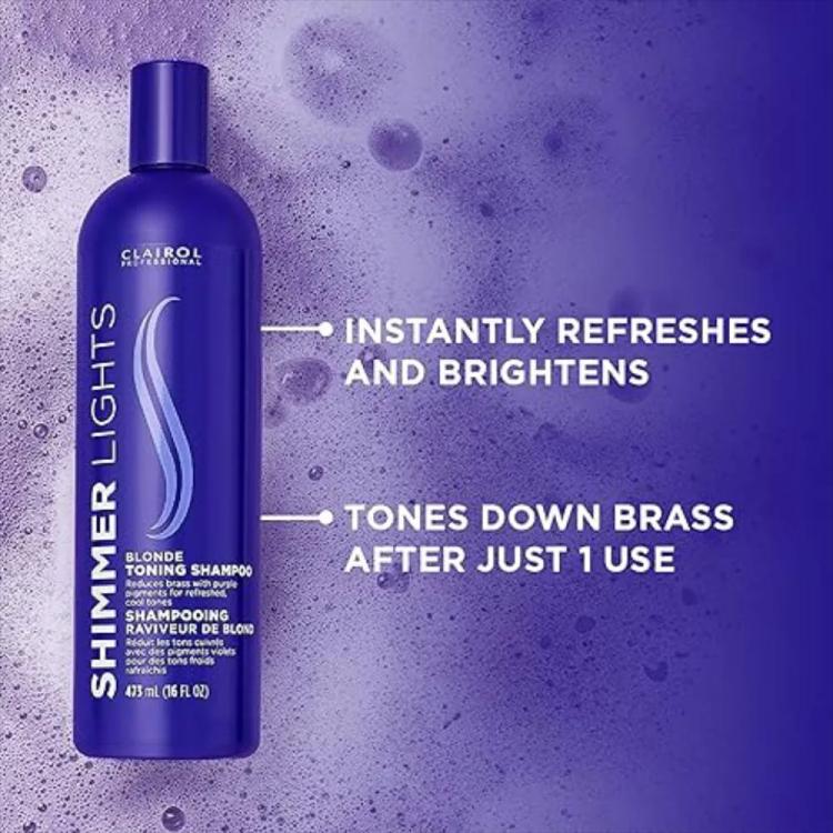 Clairol Professional Shimmer Lights Shampoo - 473 ml