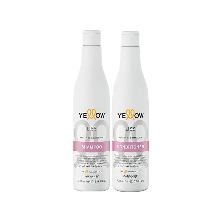 IL SALONE MILANO Yellow Liss Therapy Shampoo & Conditioner Kit (500 ml + 500 ml)