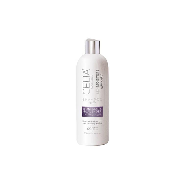 Celia Rosemary & Lavender Rich Moisture Shampoo - 500 ml