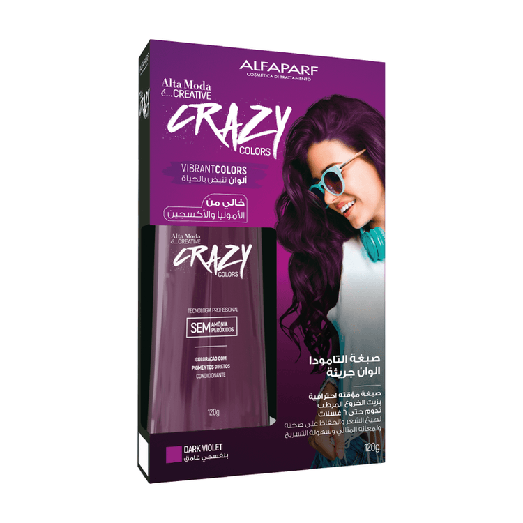ALFAPARF MILANO Creative Crazy Colors  - Dark Violet (120 g)
