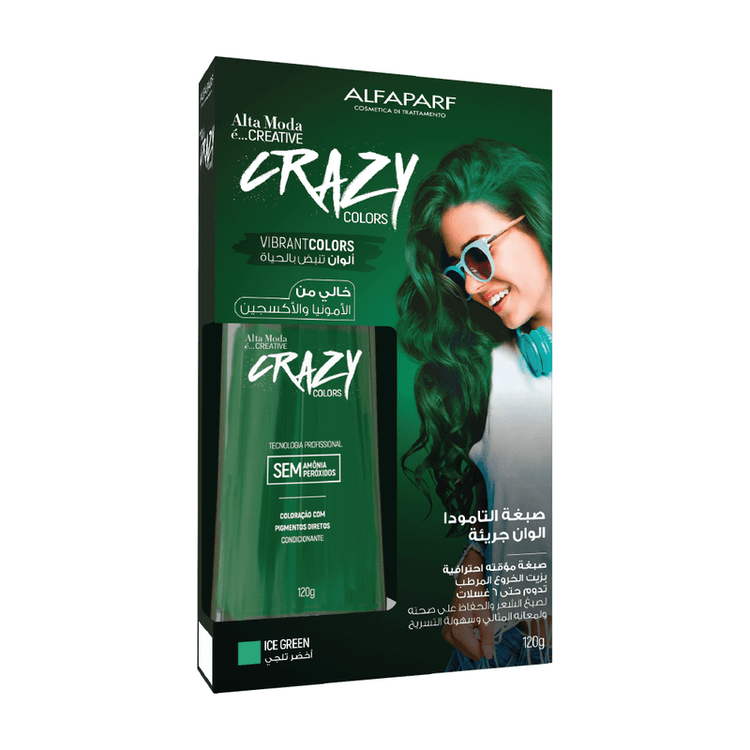 ALFAPARF MILANO Creative Crazy Colors  - Ice Green (120 g)
