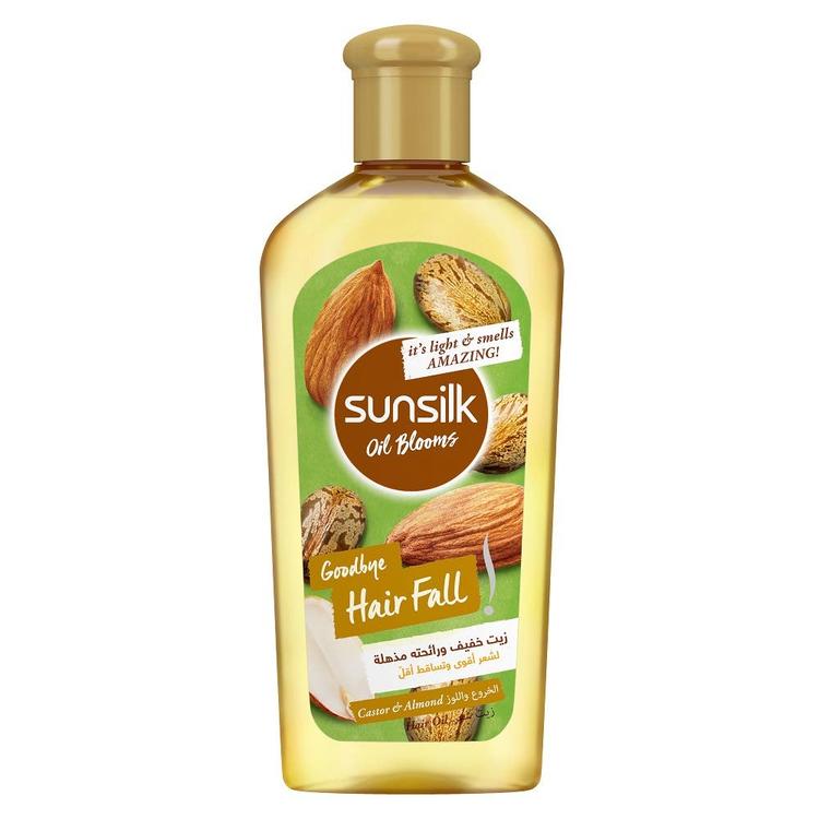 Sunsilk Oil Blooms Goodbye Hairfall Castor And Almond Hair Oil - 250 ml