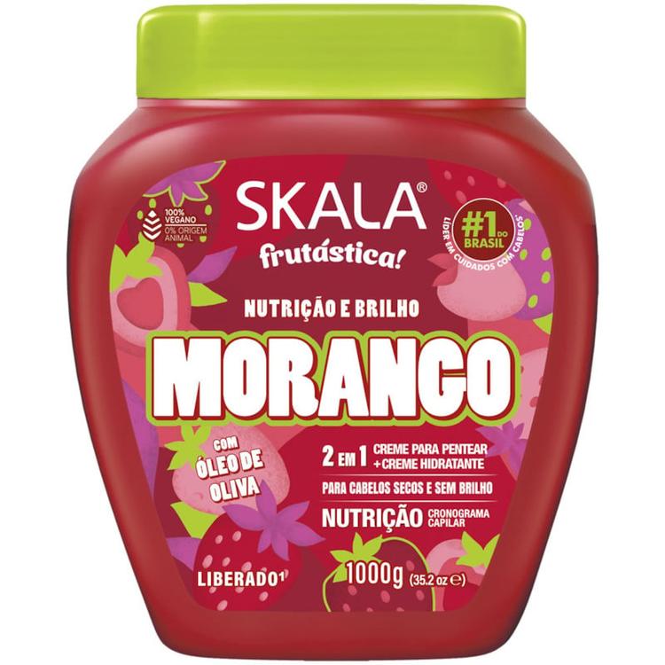 Skala Frutastica Morango Hair Treatment Conditioning Cream - 1000 g