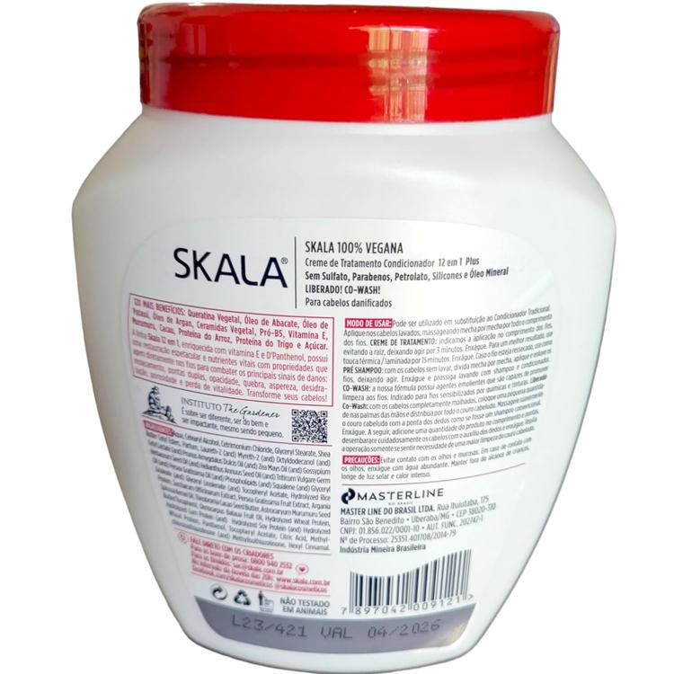 Skala 12 em 1 Hair Treatment Cream - 1000 g
