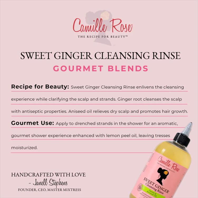 Camille Rose Sweet Ginger Cleansing Rinse - 355 ml