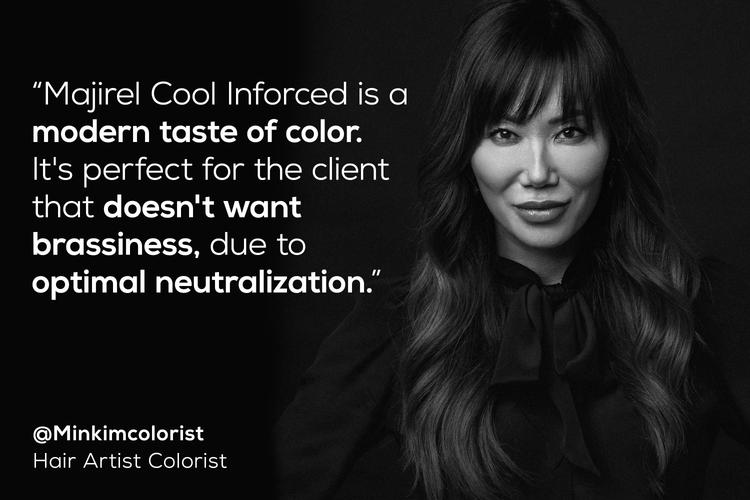 L’Oréal Professionnel Majirel Cool Inforced Permanent Hair Color - 6.1