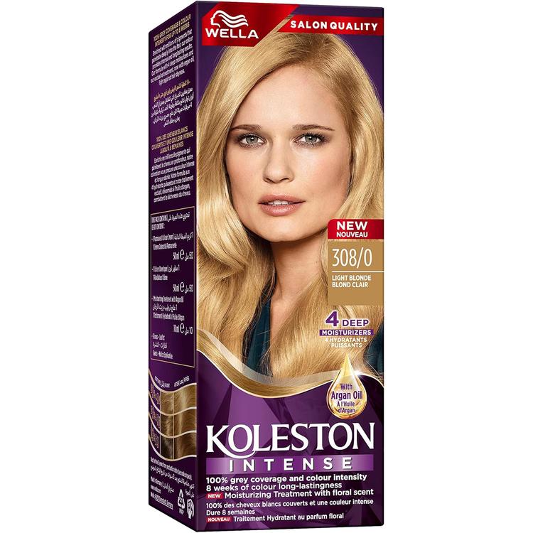 Wella Koleston Intense Hair Color - 308/0 Light Blonde