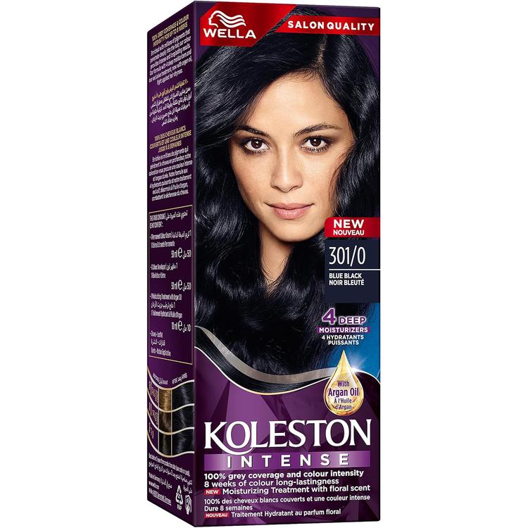 Wella Koleston Intense Hair Color - 301/0 Blue Black