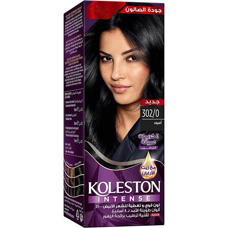 Wella Koleston Intense Hair Color - 302/0 Black