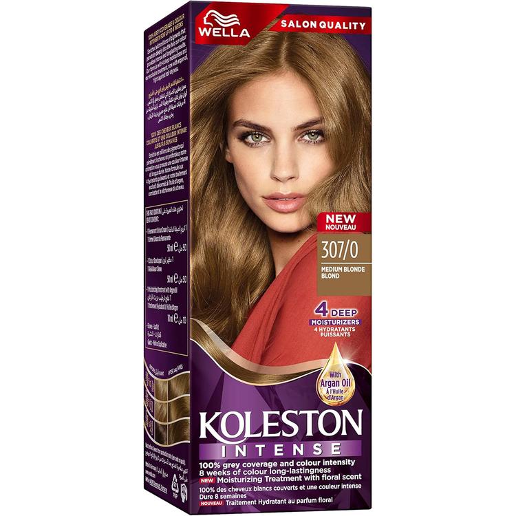 Wella Koleston Intense Hair Color - 307/0 Medium Blonde