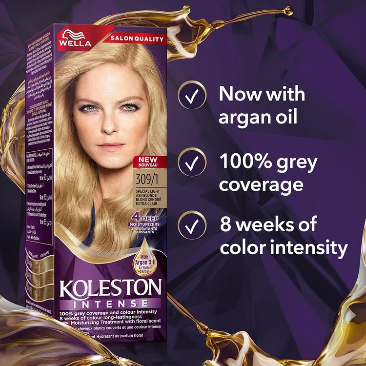 Wella Koleston Intense Hair Color - 309/1 Special Light Ash Blonde