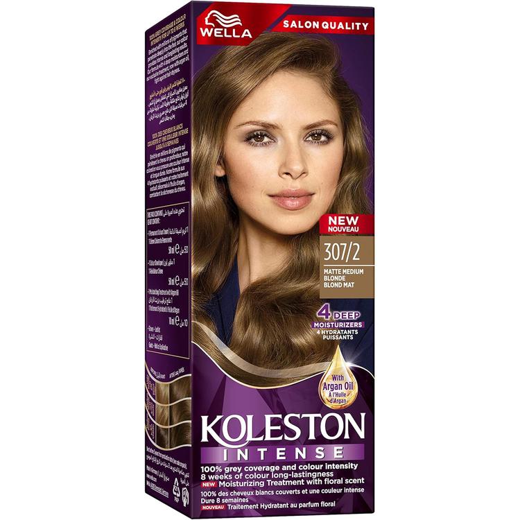 Wella Koleston Intense Hair Color - 307/2 Matte Medium Blonde