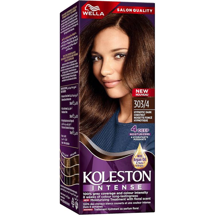 Wella Koleston Intense Hair Color - 303/4 Hypnotic Dark Chestnut