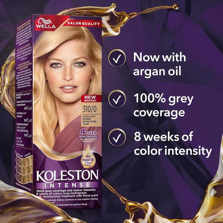 Wella Koleston Intense Hair Color - 310/0 Ultra Light Blonde