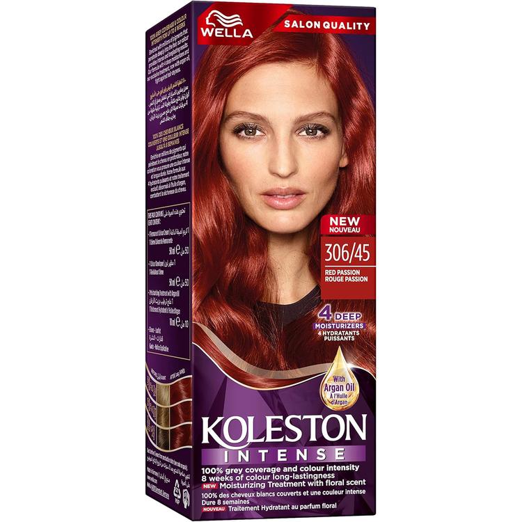 Wella Koleston Intense Hair Color - 306/45 Red Passion