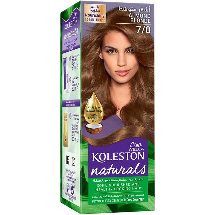 Wella Koleston Naturals Hair Dye - 7/0 Brunette