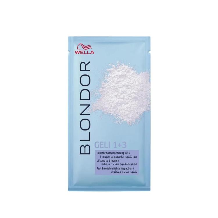 Wella Blondor Geli 1+3 Powder Based Bleaching Gel - 20 g