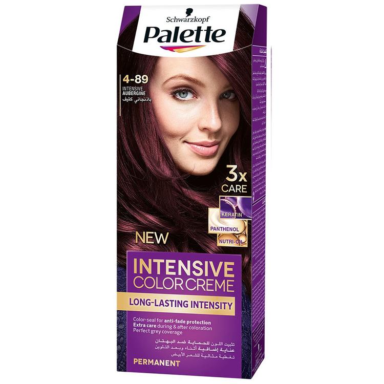 Schwarzkopf Palette Intensive Color Creme - 4-89 Intensive Auberg