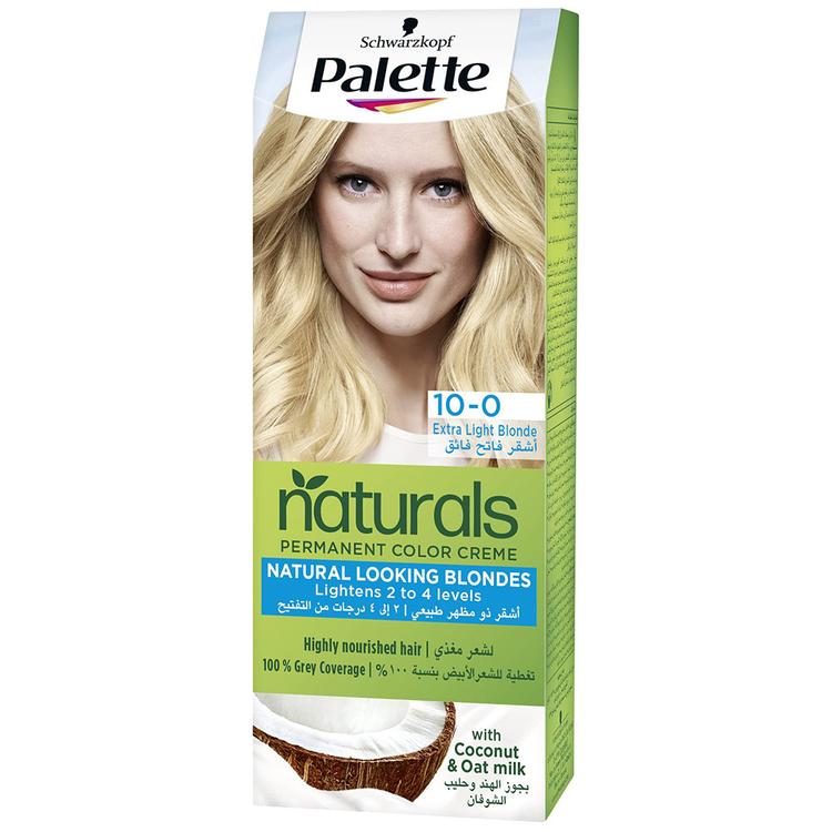 Schwarzkopf Palette Naturals Permanent Hair Color Creme - 10 Extra Light Blonde