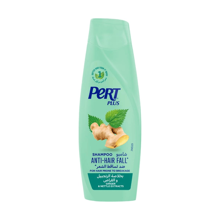 Pert Plus Anti-Hair Fall Shampoo With Ginger & Nettle Extracts - 200 ml