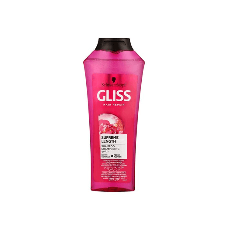Schwarzkopf Gliss Supreme Length Shampoo - 400 ml