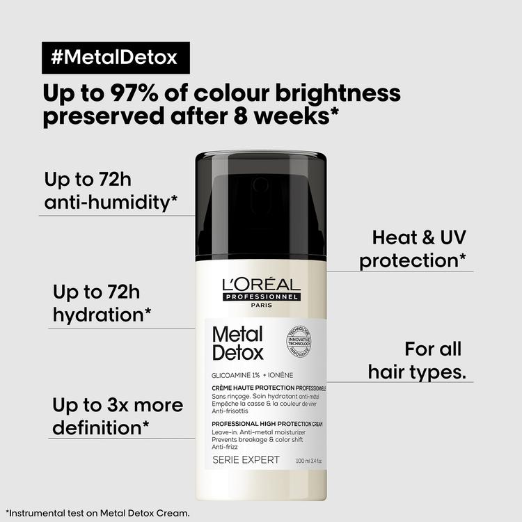 L’Oréal Professionnel Metal Detox High Protection Leave-In Cream - 100 ml