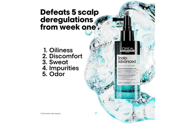 سيروم L’Oréal Professionnel Scalp Advanced لمكافحة الدهون - 90 مل