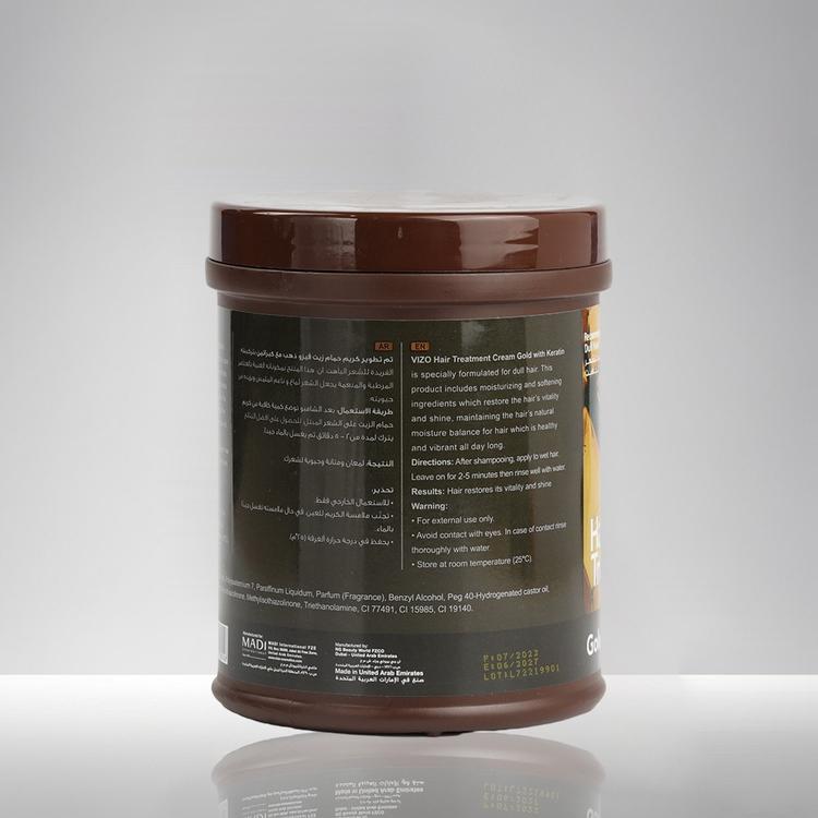 VIZO Spot Hair Treatment Cream Gold With Keratin - 1000 ml
