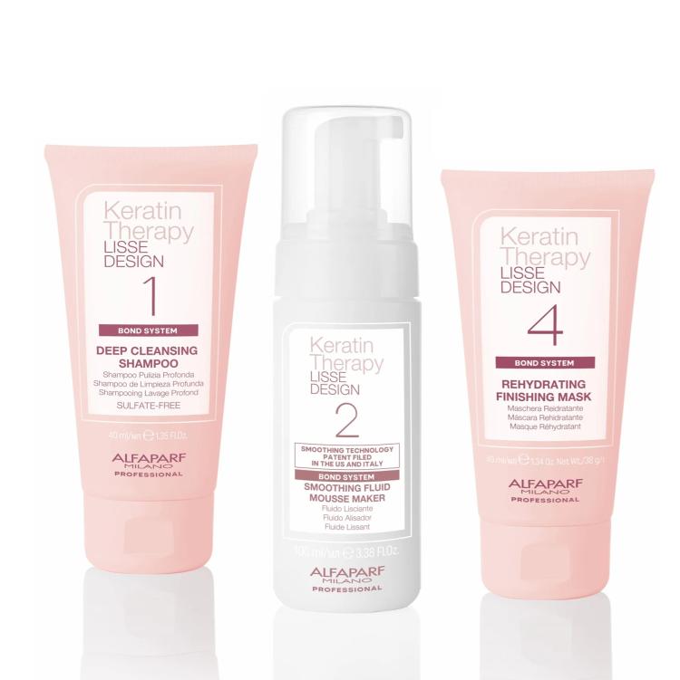 ALFAPARF MILANO Lisse Design Keratin Therapy Intro Kit Express Method - 180 ml
