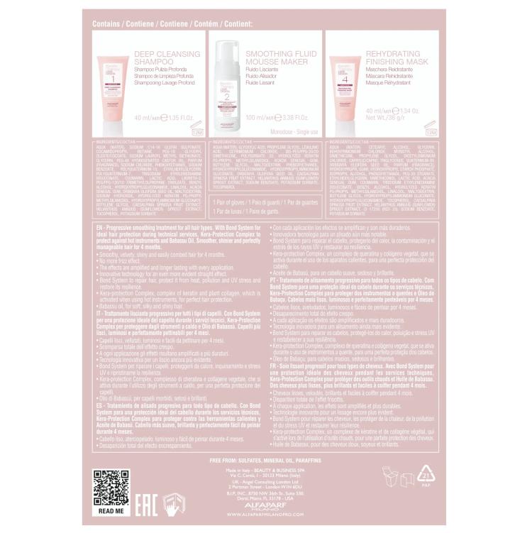ALFAPARF MILANO Lisse Design Keratin Therapy Intro Kit Express Method - 180 ml