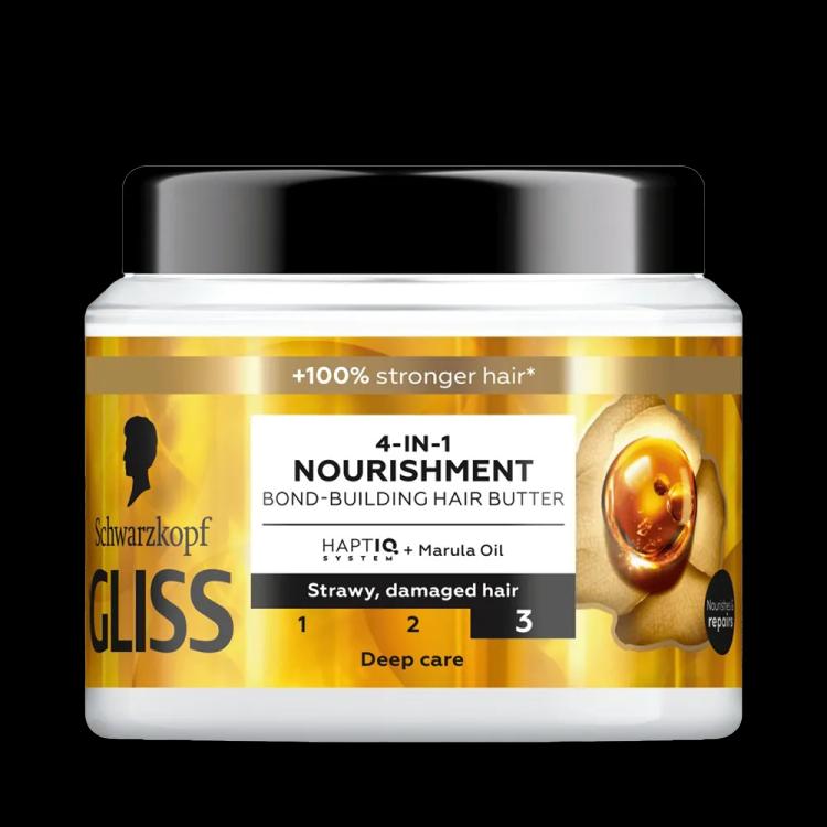 Schwarzkopf Gliss 4-In-1 Nourishment Hair Mask - 400 ml