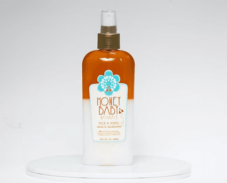 Honey Baby Naturals Milk & Honey Leave-In Conditioner - 244 ml