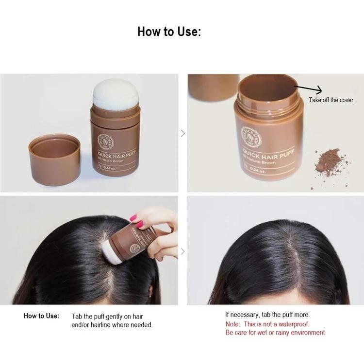 The Face Shop Quick Hair Puff - 03 Light Brown